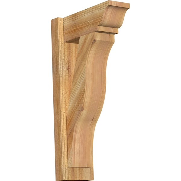 Ekena Millwork Funston Traditional Rough Sawn Outlooker, Western Red Cedar, 6"W x 14"D x 26"H OUT06X14X26FST01RWR - main